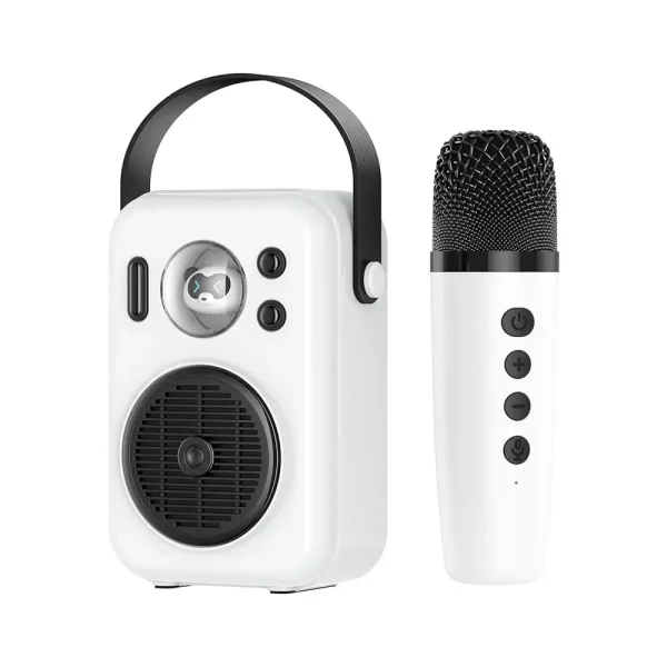 Soundpeats Hi Singing Karaoke Portable Speaker And Mic With Colorful Lights (7)