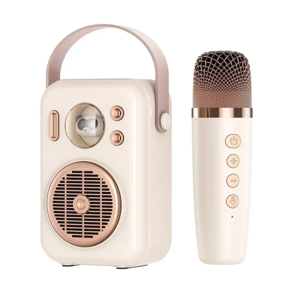 Soundpeats Hi Singing Karaoke Portable Speaker And Mic With Colorful Lights (8)