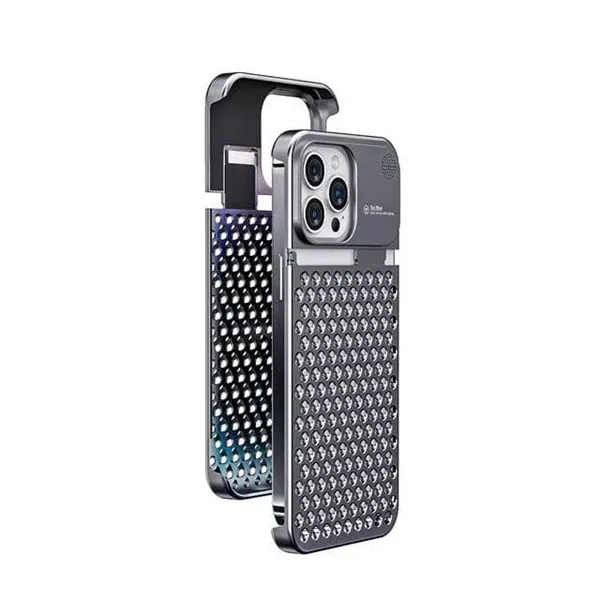 Heat Dissipation Aluminium Alloy Lock Aromatherapy Case For Iphone 15 Pro Max (3)