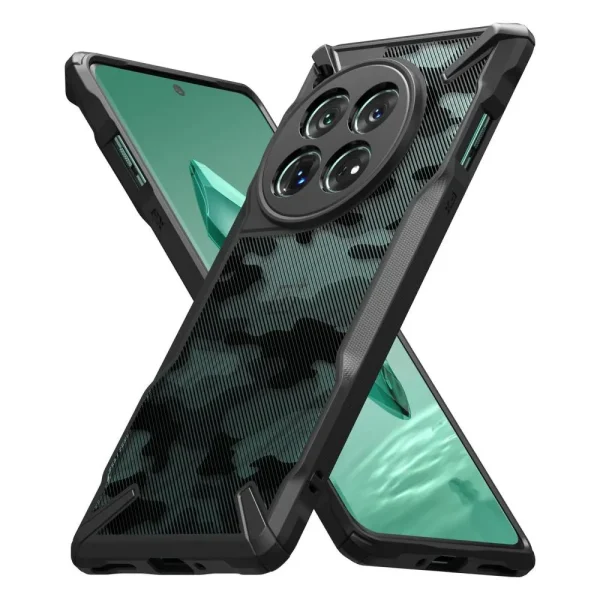 Ringke Fusion X Camo Black Case For Oneplus 12 (4)